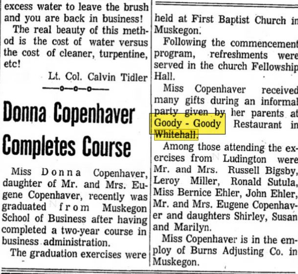 Goody Goody - Aug 1964 Article (newer photo)